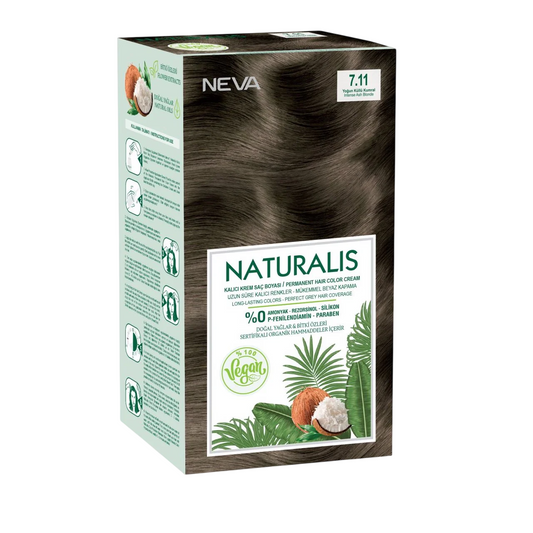 Neva Neva, Naturalis, Vegan, Permanente Haarfarbe, 7.11 , 150 ml Regular