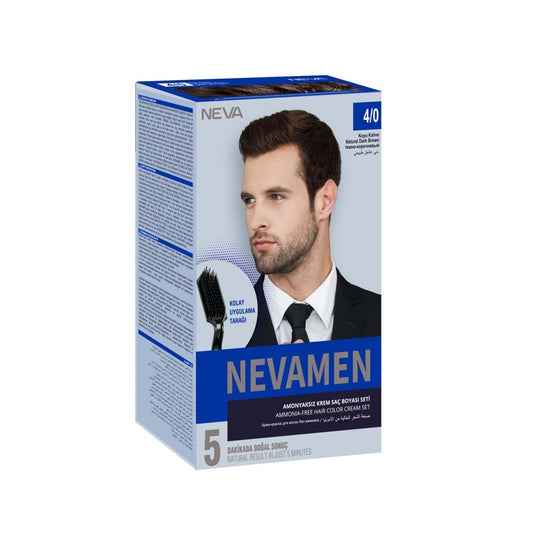 Neva Semi-permanente Haarfarbe Neva, Nevamen, Semi-Permanent Hair Dye, 4/0 , 150 ml Regular