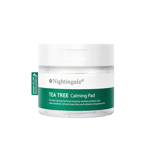 Nightingale Nightingale, Tea Tree, Exfoliating & Soothing, Reinigungspads, 60 stk Regular