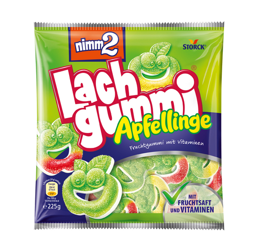 nimm2 Lachgummi Apfellinge 225g - Candyshop.ch