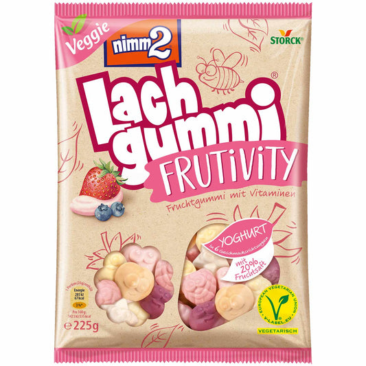 nimm2 Lachgummi Frutivity Yoghurt 225g - Candyshop.ch