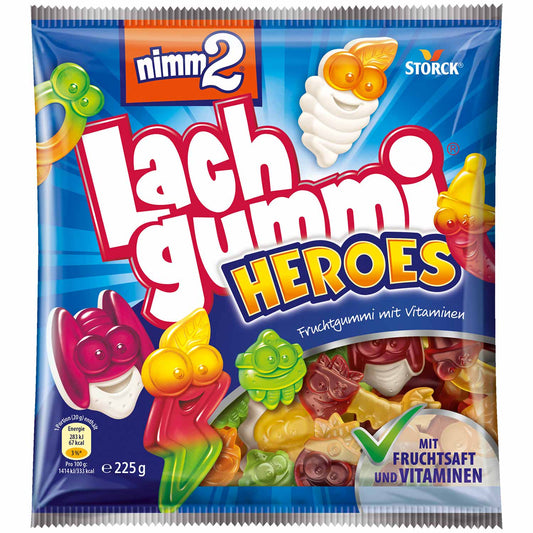 nimm2 Lachgummi Heroes 225g - Candyshop.ch