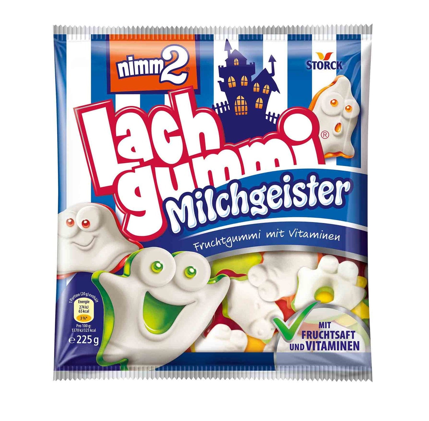 nimm2 Lachgummi Milchgeister 225g - Candyshop.ch