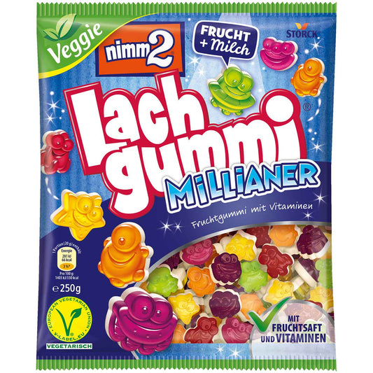 nimm2 Lachgummi Millianer 250g - Candyshop.ch