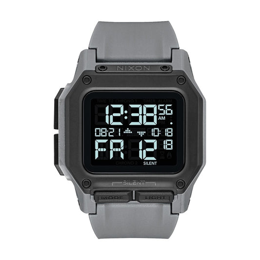 NIXON Unisex Quarzuhr aus Edelstahl mit Lederarmband 38 mm A1180-632 – Produktansicht