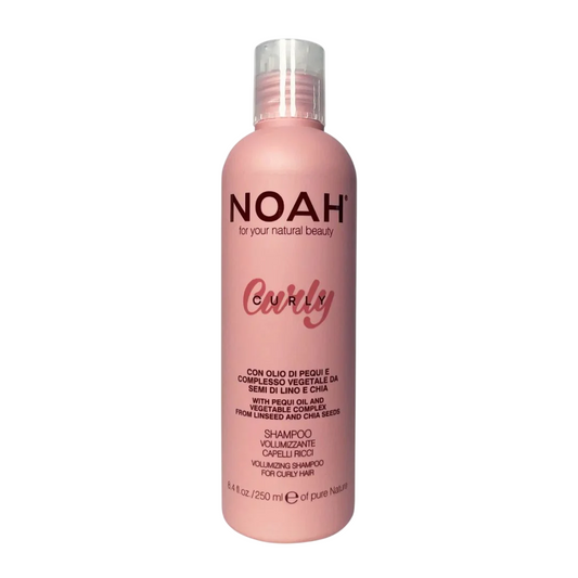 Noah Noah, Curly, Haarshampoo, Volumizing & Defrizzing, 250 ml Regular