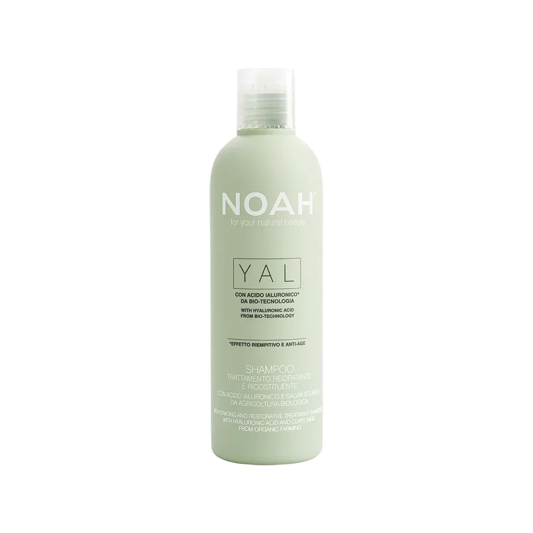 Noah Noah, Yal, Haarbehandlung Shampoo, Hydrating & Regenerating, Dry & Damaged Hair, 250 ml Regular