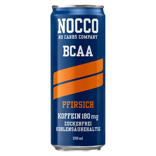 Nocco BCAA Pfirsich Energy Drink 330ml - Candyshop.ch
