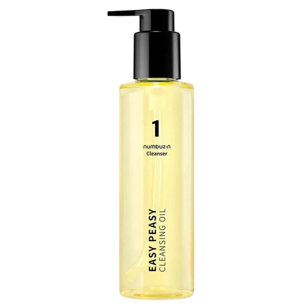 Numbuzin Numbuzin, No.1 Easy Peasy, Reinigung und Reinigung, Reinigungsöl, Für das Gesicht, 200 ml Regular