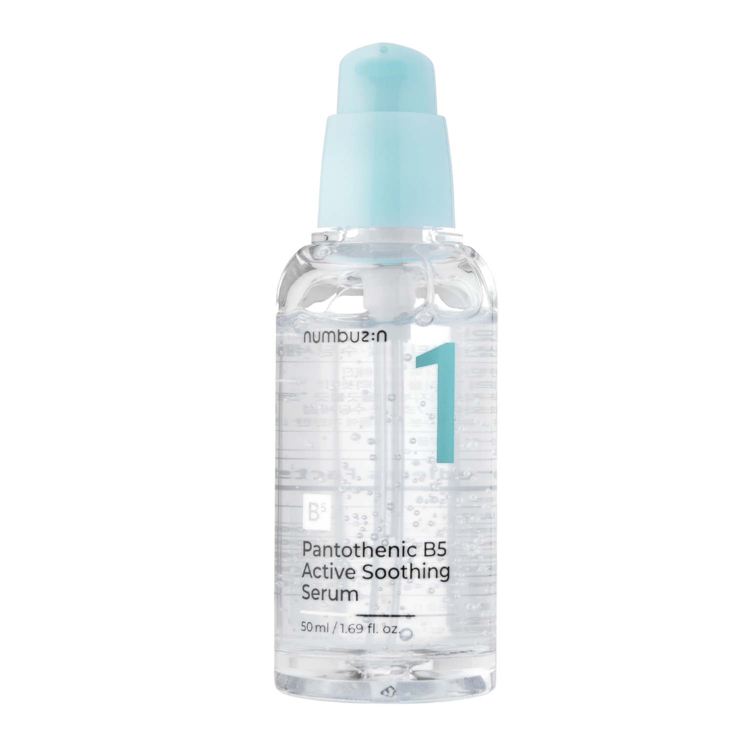 Numbuzin Numbuzin, No.1 Pantothenic B5 Active, Beruhigend, Serum, Für das Gesicht, 50 ml Regular