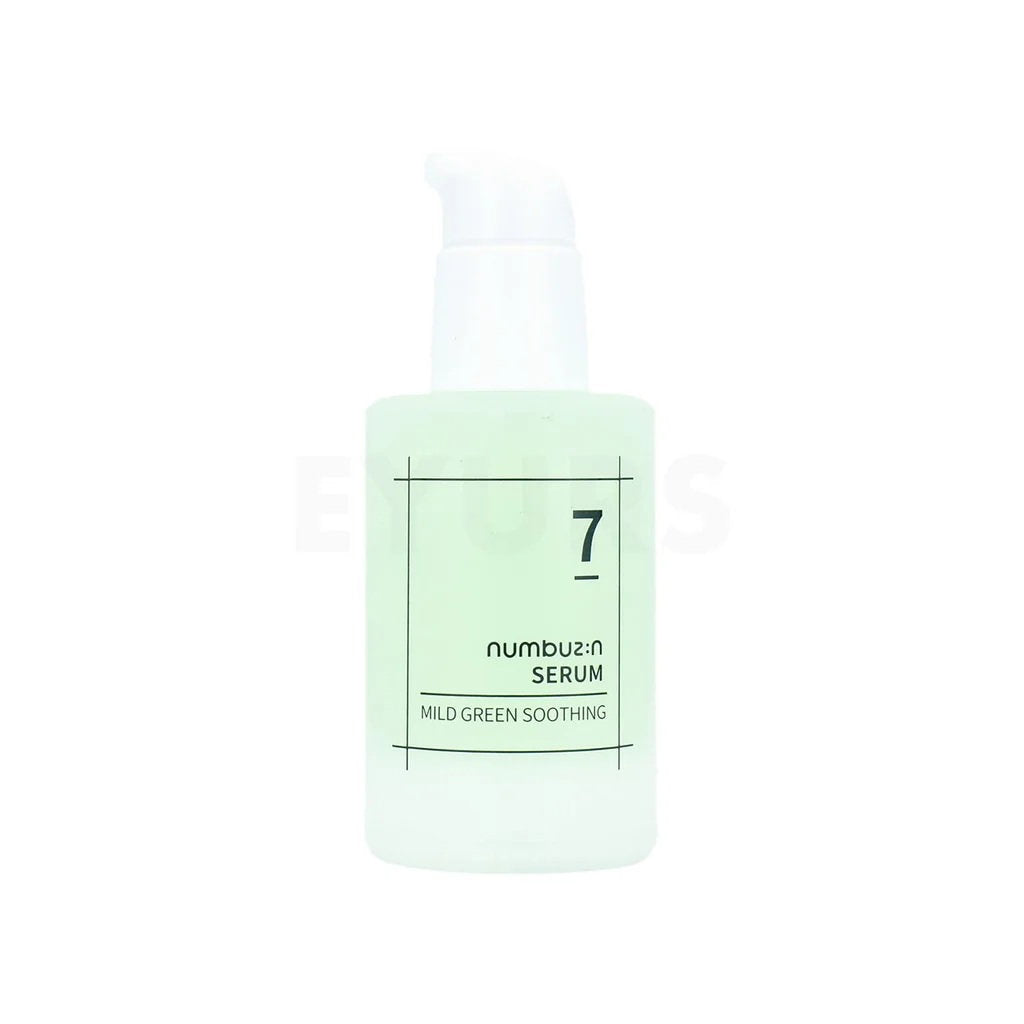 Numbuzin Numbuzin, No. 7 Mild Green Soothing, Feuchtigkeitsspendend & Beruhigend, Gesichtswasser, Für das Gesicht, 50 ml Regu