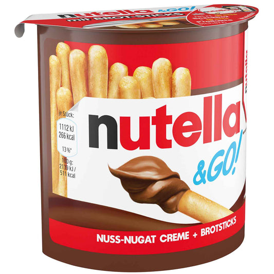 nutella & GO! Brot-Sticks 52g - Candyshop.ch