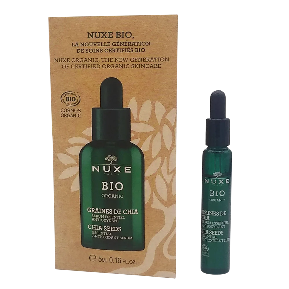 Nuxe Nuxe, Bio Organic, Chiasamen, Antioxidans, Serum, Für das Gesicht, 5 ml *Muster Sample