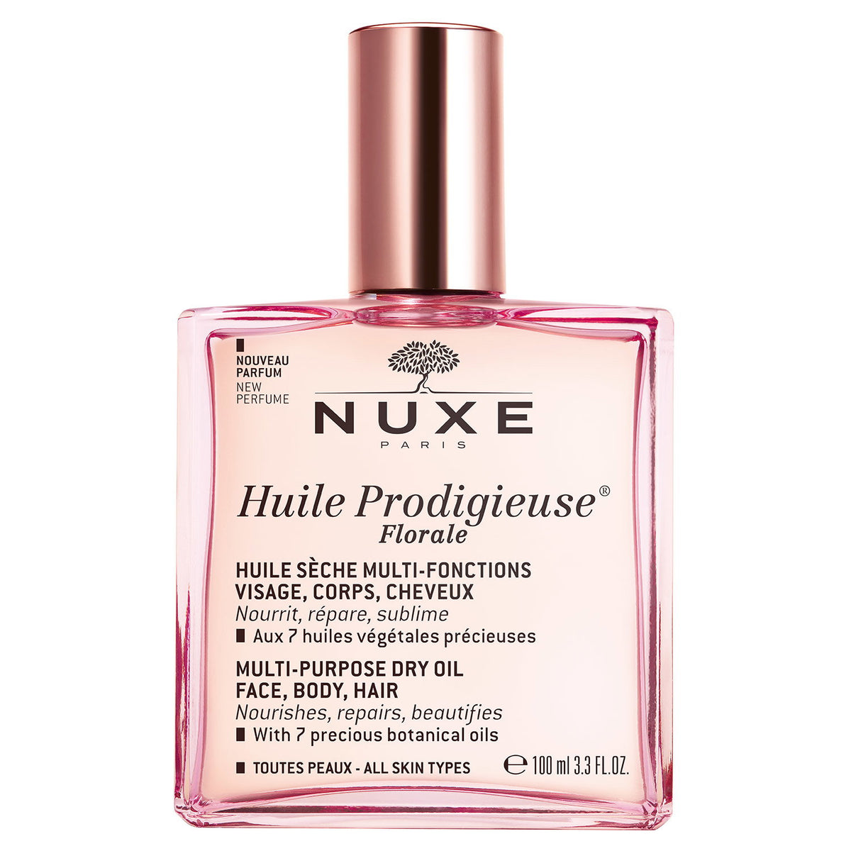 Nuxe Nuxe, Huile Prodigieuse Multi-Purpose Floral, Körperöl, Für Gesicht, Körper & Haar, 100 ml Regular
