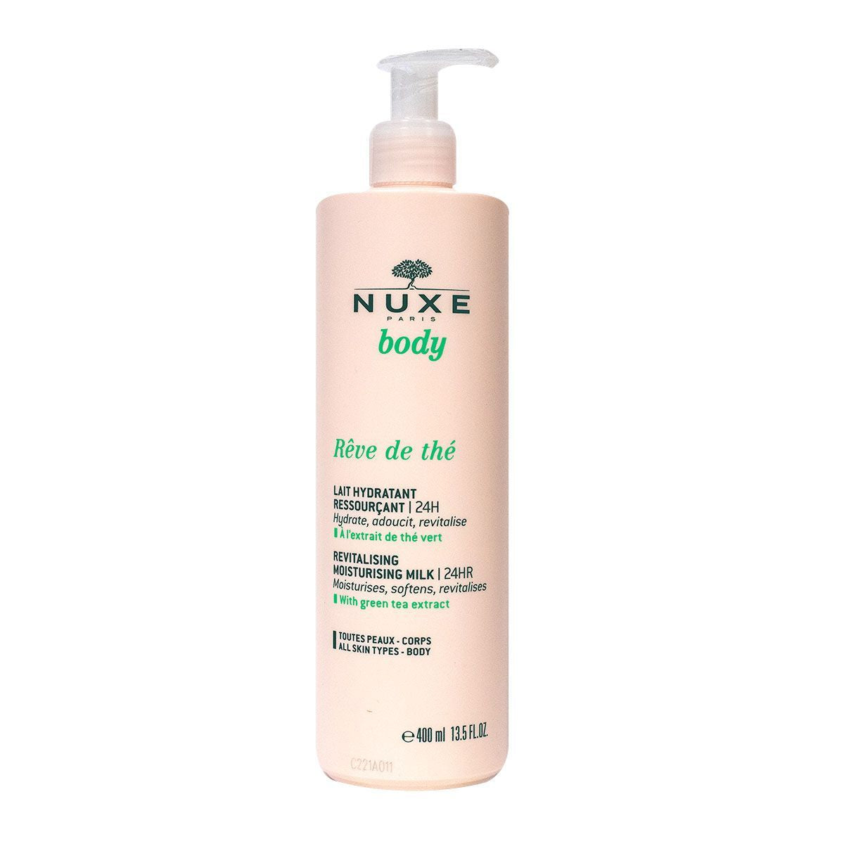 Nuxe Nuxe, Reve de The, Revitalisierung, Körpermilch, Über den ganzen Körper, 400 ml Regular