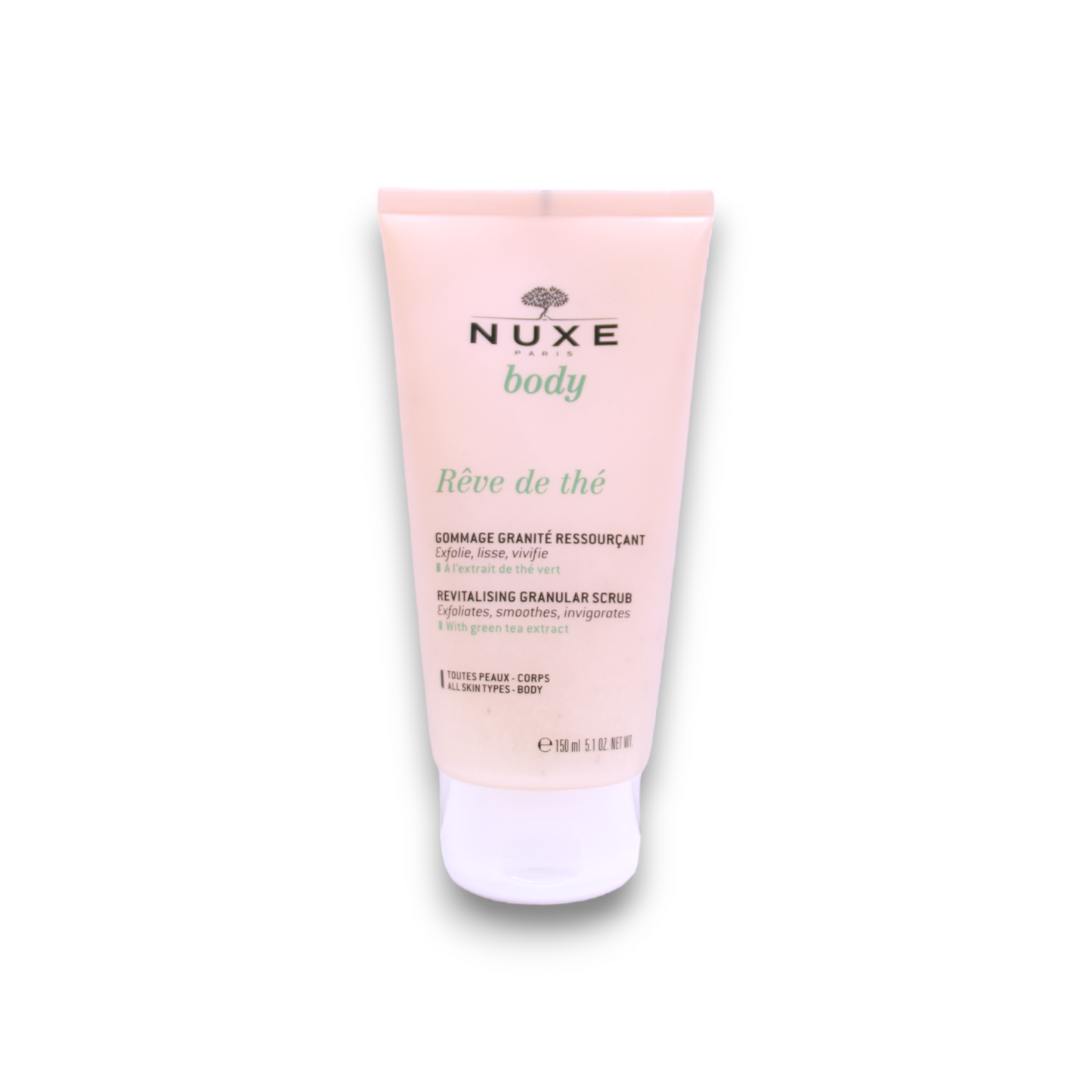 Nuxe Nuxe, Reve de The, Vegan, Revitalisierung, Körperpeeling, 150 ml Regular