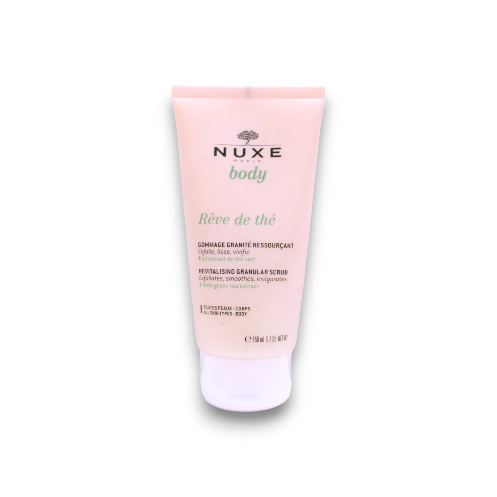 Nuxe Nuxe, Reve de The, Vegan, Revitalisierung, Körperpeeling, 150 ml Regular