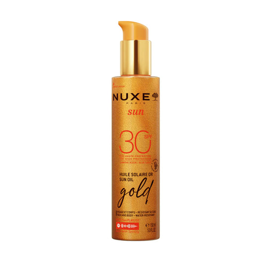 Nuxe Sun Gold Bräunungsöl SPF 30 – Effektiver UV-Schutz & natürliche Bräune, 150 ml