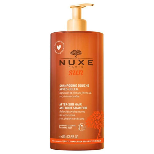 Nuxe Nuxe, Sun, Haarshampoo, Nach der Sonne - Reinigung, 750 ml Regular