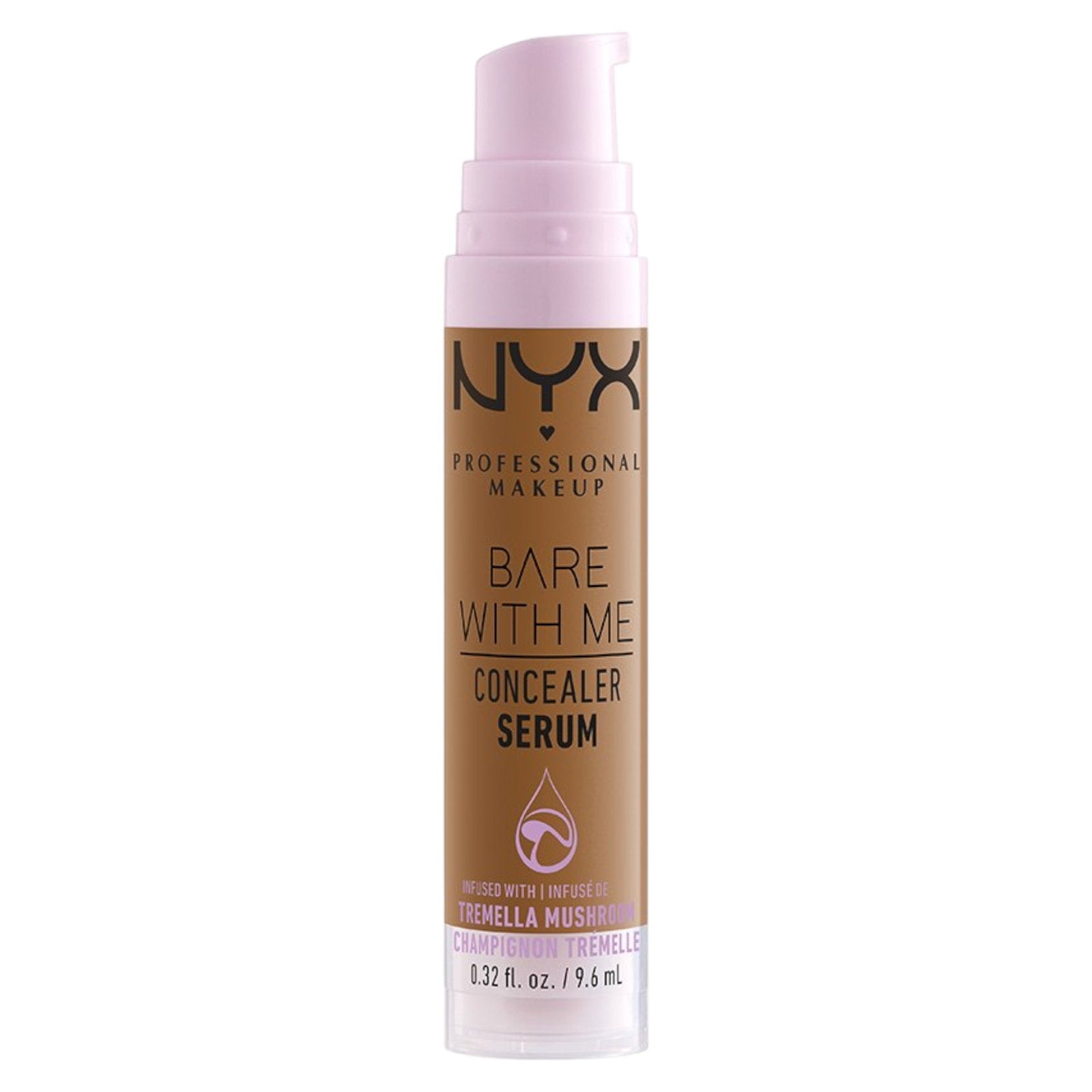 Nyx Nyx, Bare With Me, Vegan, Tarnung, Flüssig-Concealer, 10, Kamel, 9.6 ml Regular