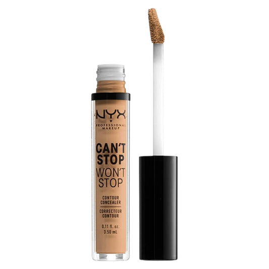 Nyx Nyx, Can't Stop Won't Stop, Tierversuchsfrei, Vollständige Abdeckung, Flüssig-Concealer, Sanftes Beige, Nein, 3.5 ml Regu