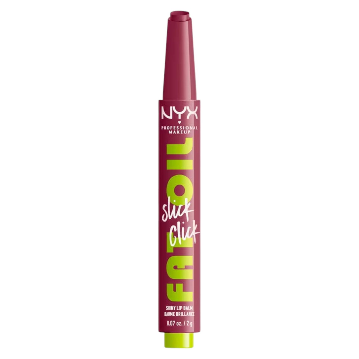 Nyx Nyx, Fat Oil Slick Click, Glänzend, Lippenbalsam, 04, Viral gehen, 2 g Regular