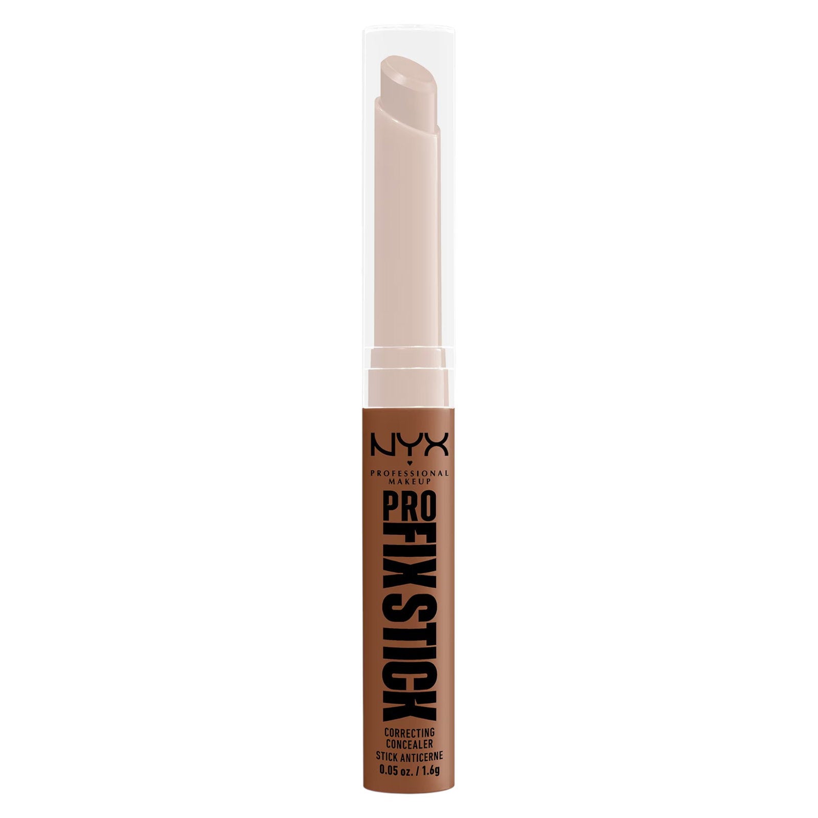 Nyx Nyx, Pro Fix Stick, Vegan, Korrekt, Abdeckstift, 14, Siena, 1.6 g Regular
