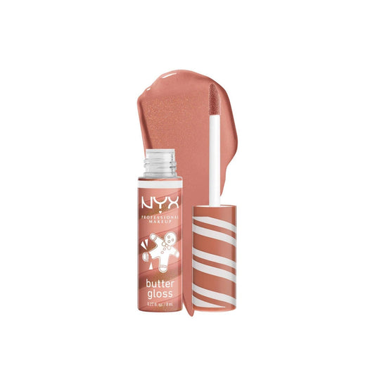 NYX Butter Gloss Swirl 03 Sugar Cookie Swirl Lippen-Gloss 8 ml Kosmetik