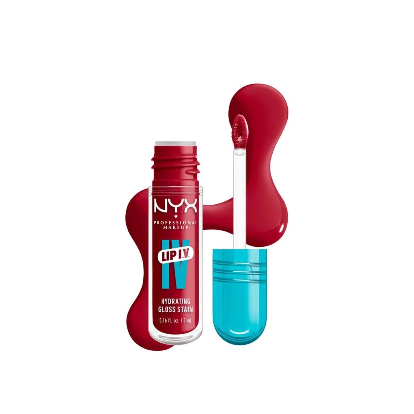 NYX NYX Lip IV Gloss Set Wet 11 Rot 5 ml Lipgloss Gloss Glossy Glossy Lip Kosmetik