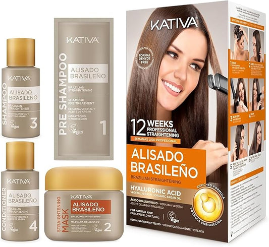 KATIVA Kativa Kit Alisado Brasil Keratin Expres 2 Behandlungen je 50 ml Kosmetik