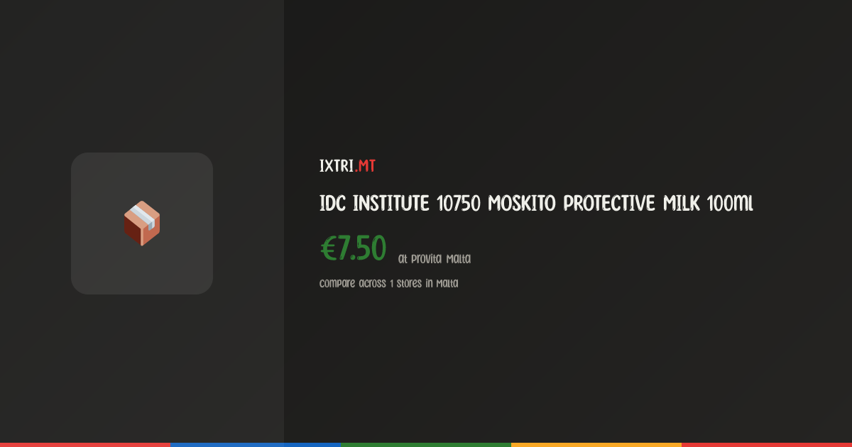 IDC INSTITUTE IDC Institute Moskito Protective Milk 100 ml Insektenschutzpflege Kosmetik