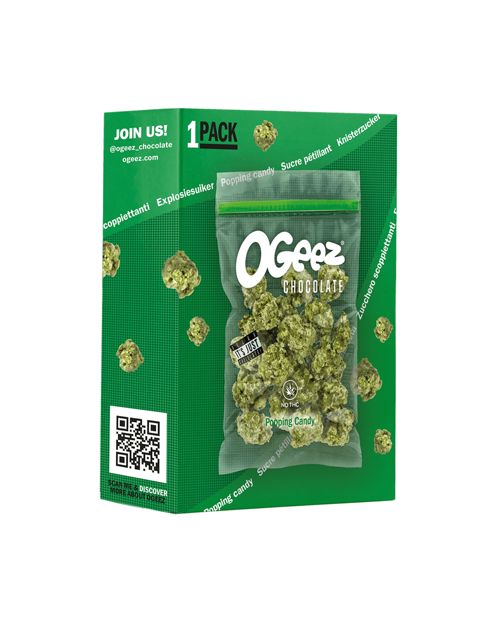 OGeez 1 PACK 35g Popping Candy