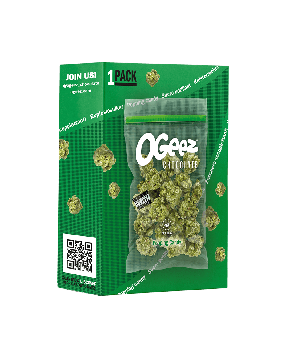 OGeez 1 PACK 35g Popping Candy - Candyshop.ch