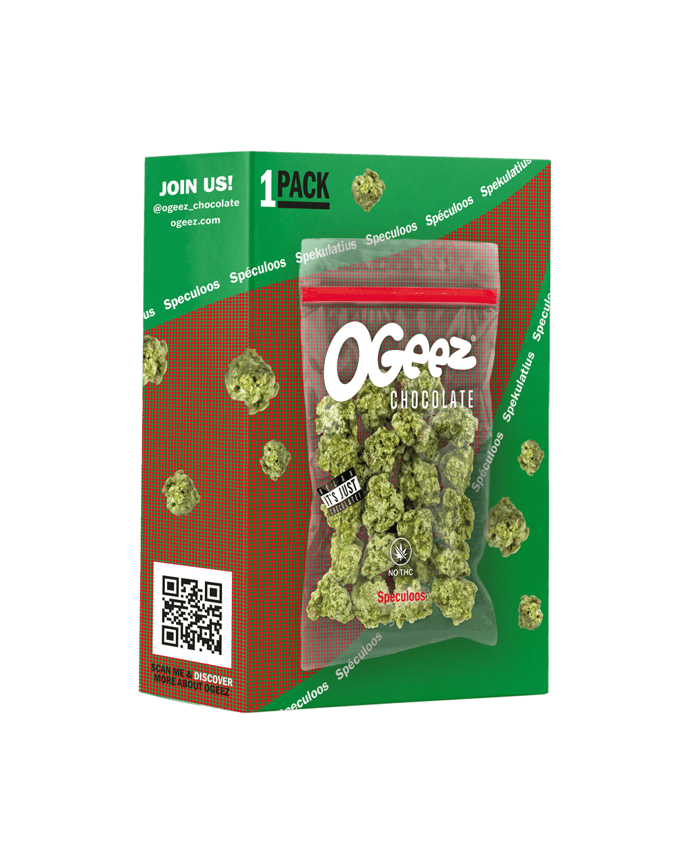 OGeez 1 PACK 35g Speculoos - Candyshop.ch