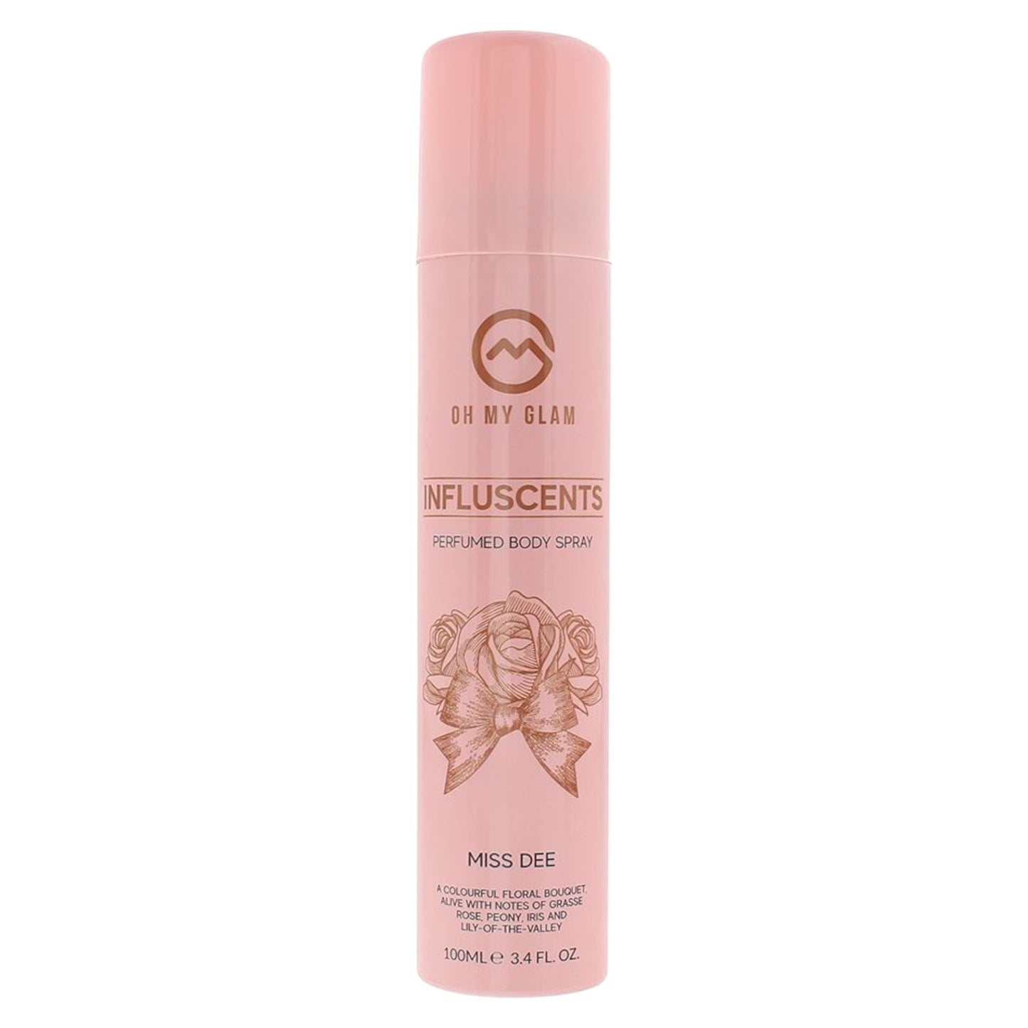 Oh My Glam Influscent Miss Dee Körperspray Maiglöckchen 100 ml – Frischer Duft für Sie