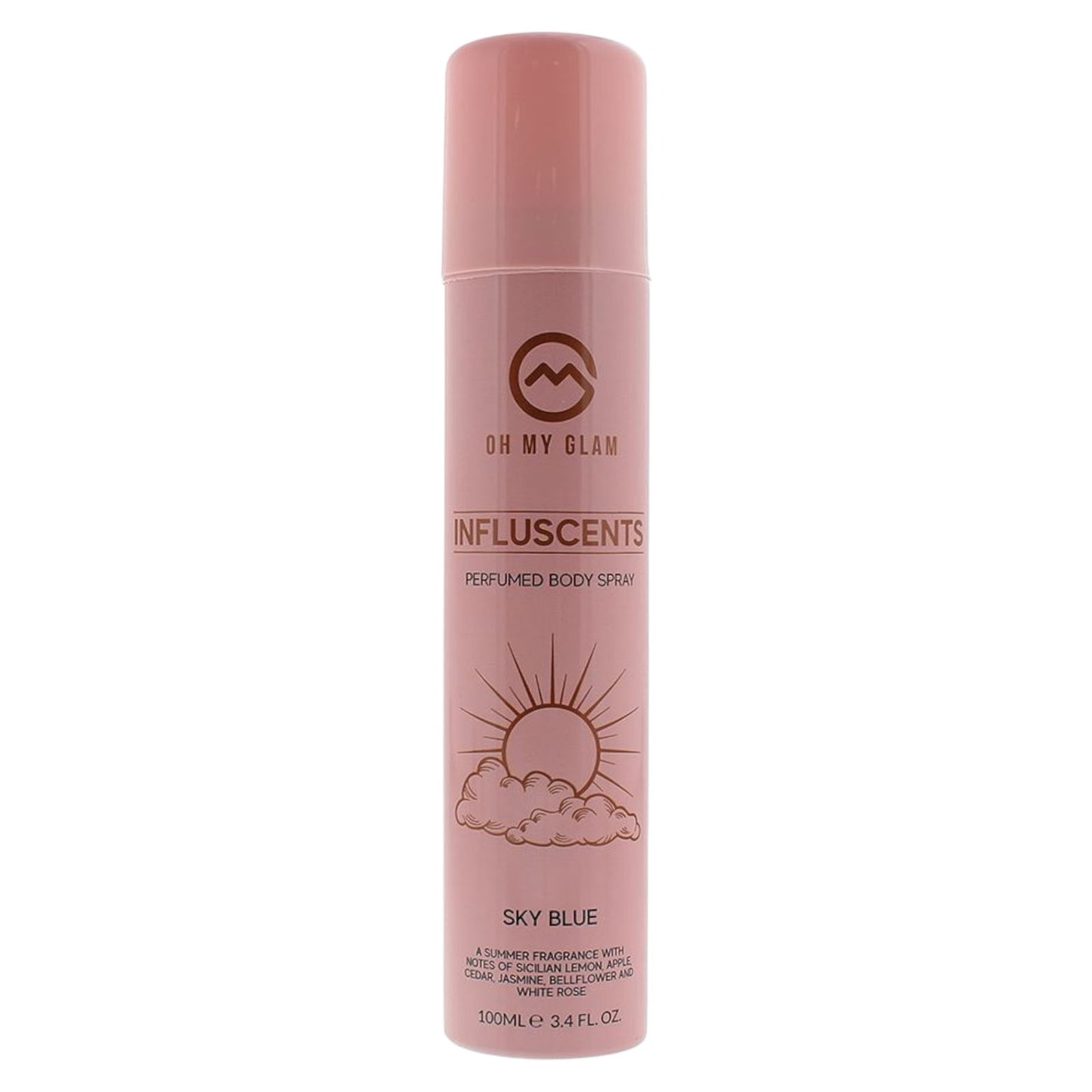 Oh My Glam Oh My Glam, Influscents Sky Blue, Körperspray, 100 ml Regular