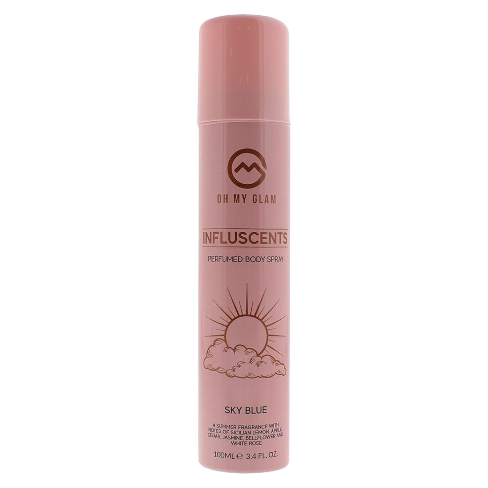 Oh My Glam Oh My Glam, Influscents Sky Blue, Körperspray, 100 ml Regular