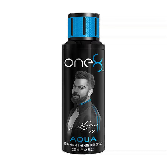 One 8 One 8, Aqua, Duftspray, Für Männer, 200 ml Regular