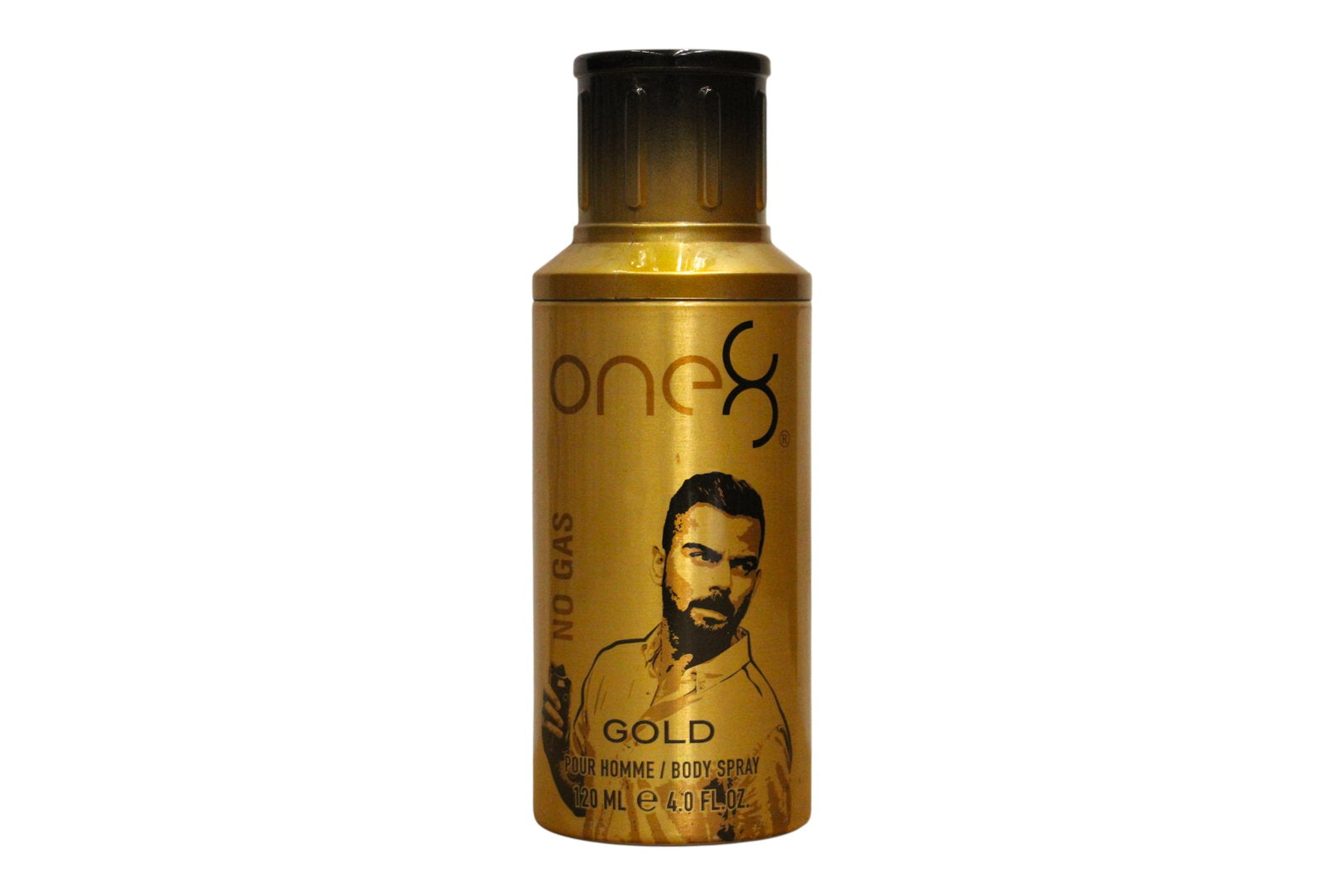 One 8 One 8, No Gas Gold, Duftspray, Für Männer, 120 ml Regular