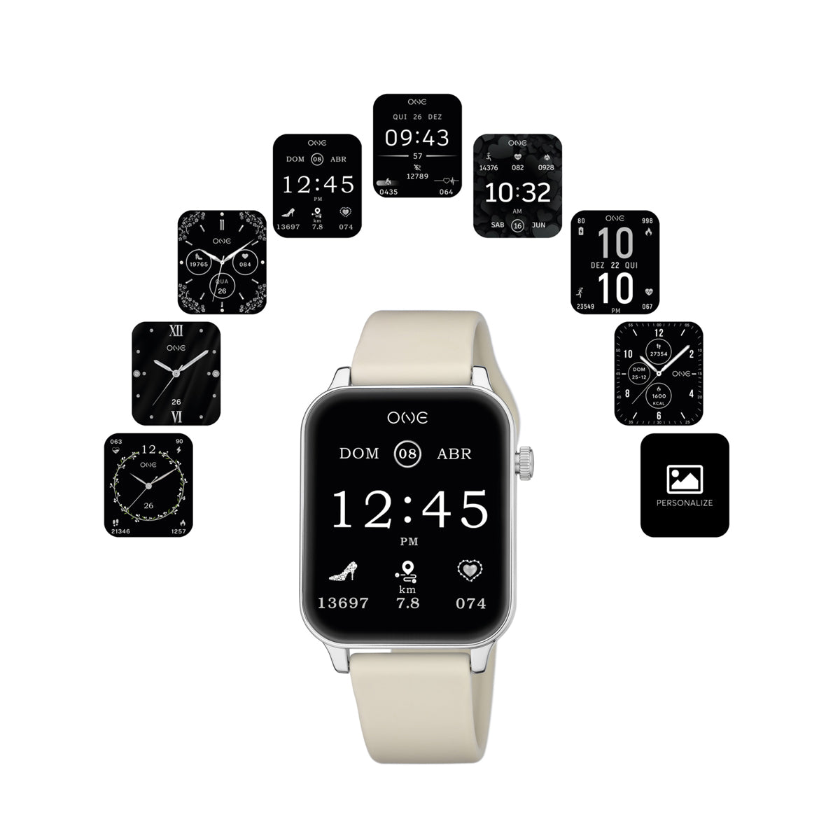 ONE SMARTWATCH OSW4197SS61L Armbanduhr ansicht-2