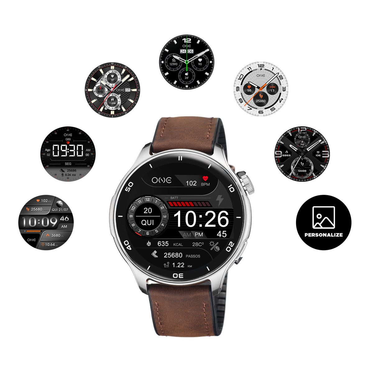 ONE SMARTWATCH OSW9822BP51L Armbanduhr