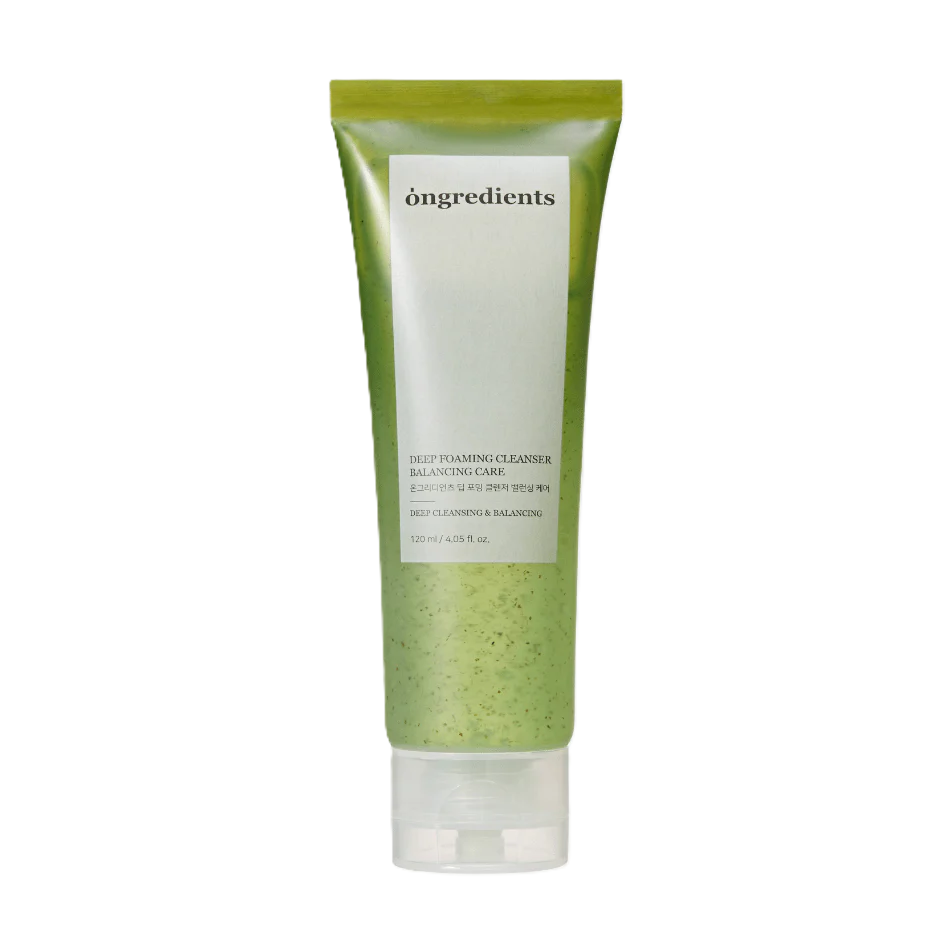 Ongredients Ongredients, Deep Foaming Cleanser, Reinigung und Reinigung, Reinigungsschaum, 120 ml Regular