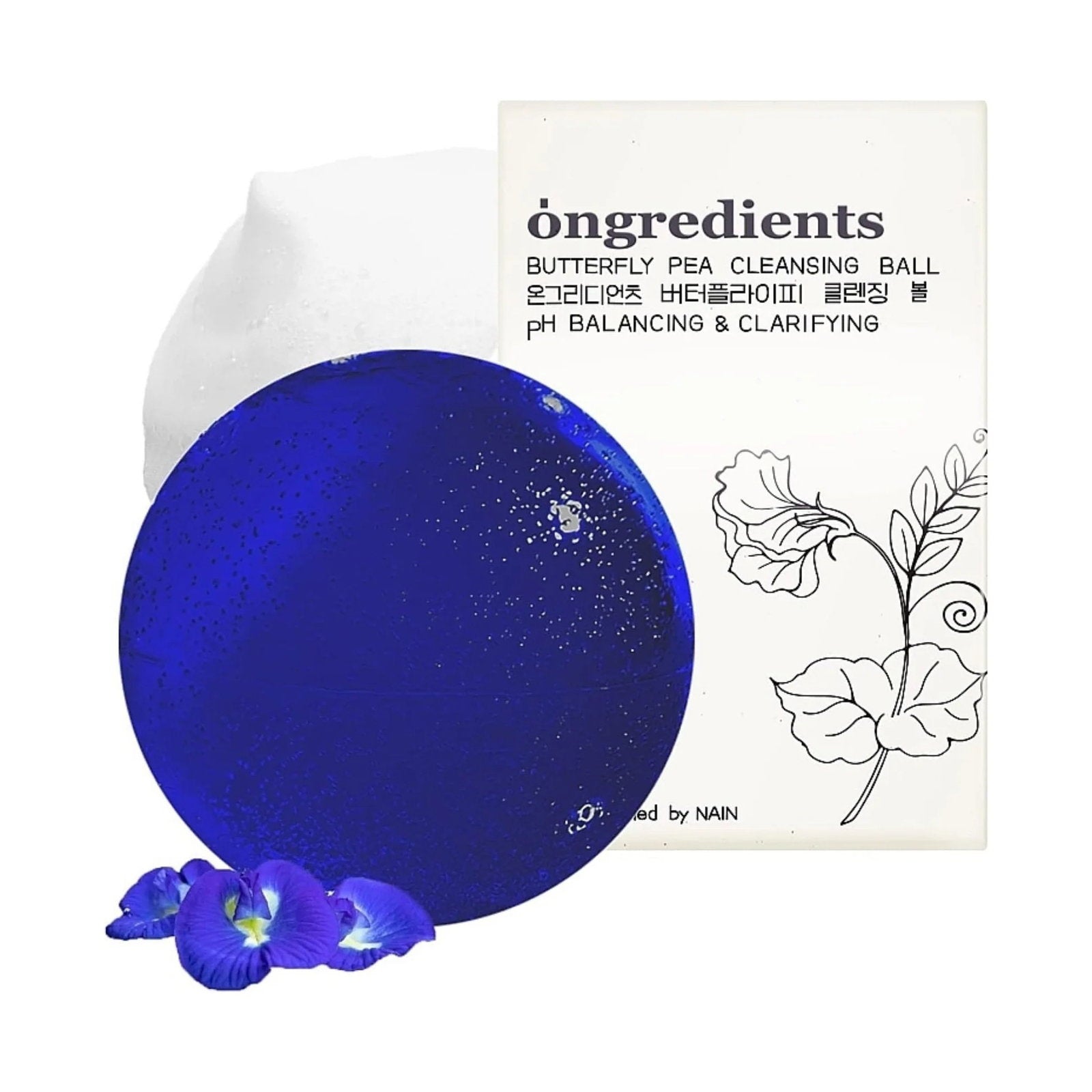 Ongredients Ongredients, Jeju Cica Cleansing Ball, Reinigung & Beruhigung, Reinigungsriegel, Für das Gesicht, 110 g Regular