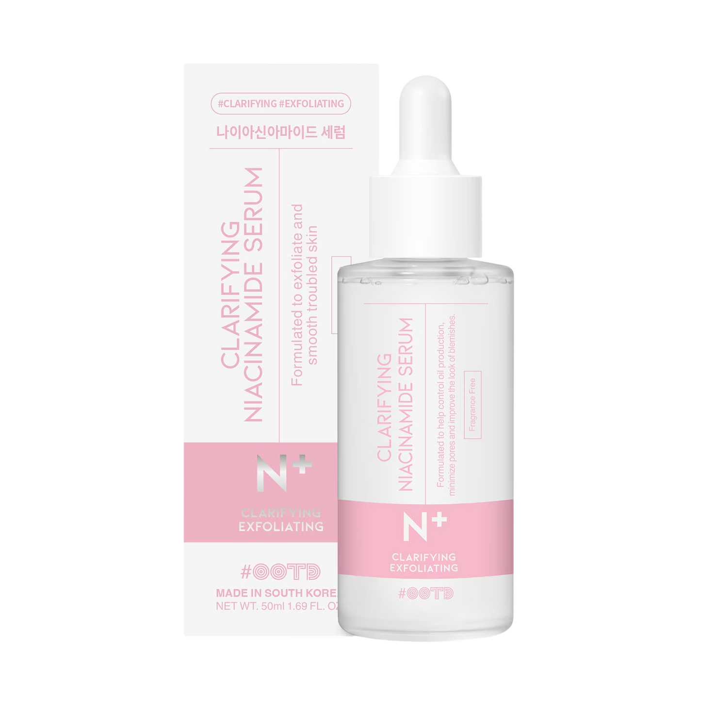 #OOTD #OOTD, N+, Niacinamid, Klärung, Täglich, Serum, Für das Gesicht, 30 ml Regular