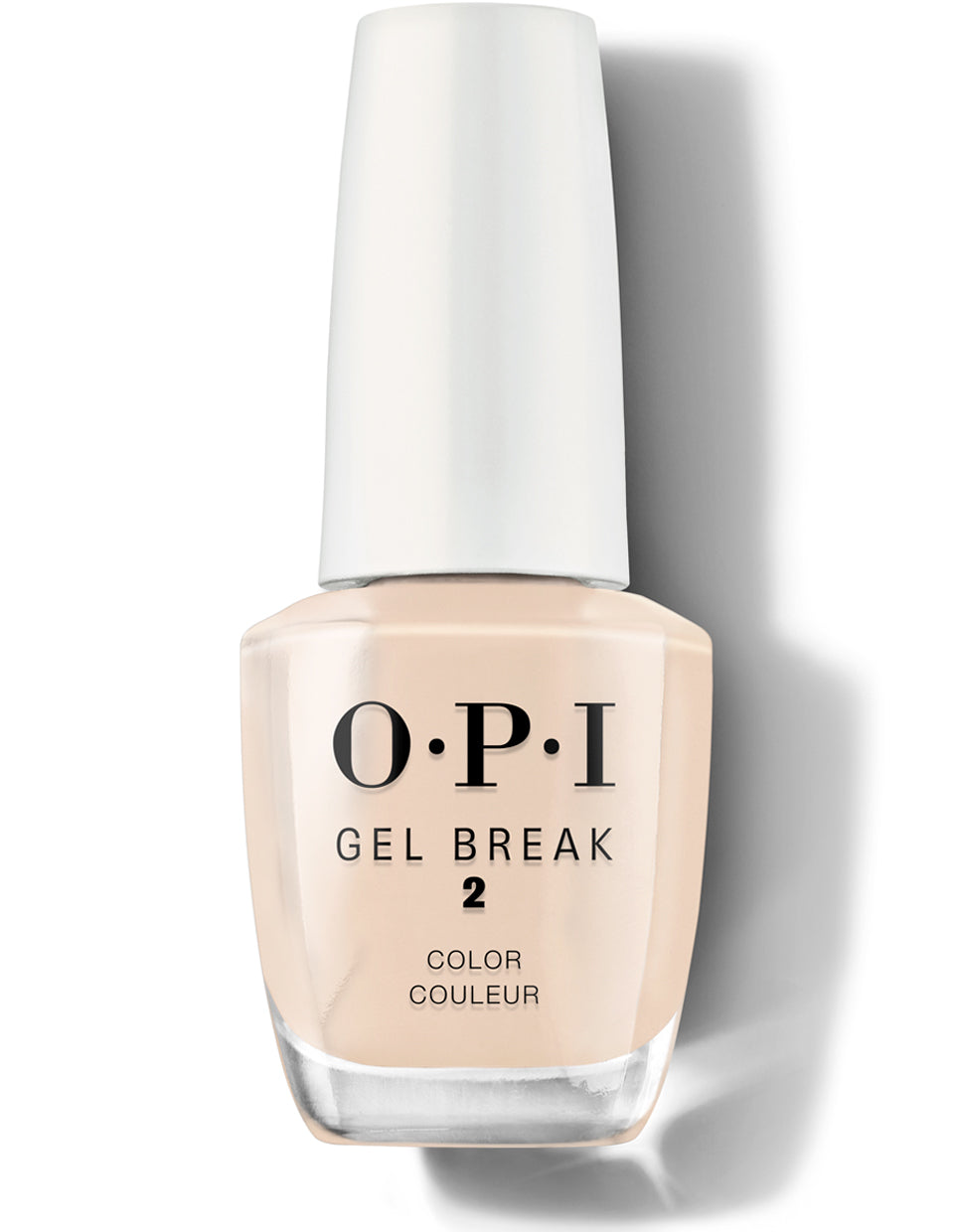 Opi Opi, Gel Break Color, Nagellack, NT R05, Kaum Beige, 15 ml Regular