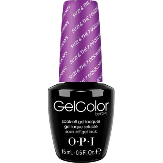 Opi Opi, Gel Color, Decklack, Semi-permanenter Nagellack, Suzi und die sieben Düsseldorfs, 15 ml *Tester