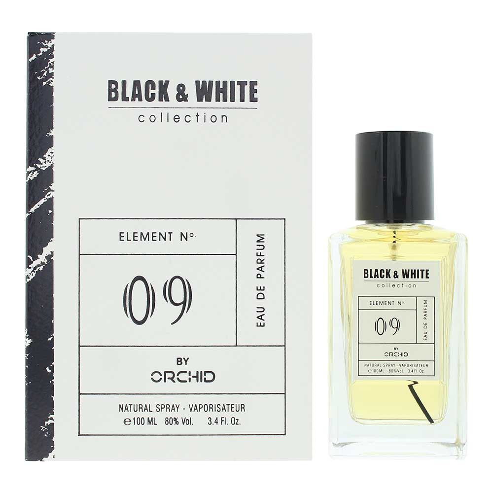 Orchid Orchid, Black & White Collection-Element No. 09, Eau de Parfum, Unisex, 100 ml Regular