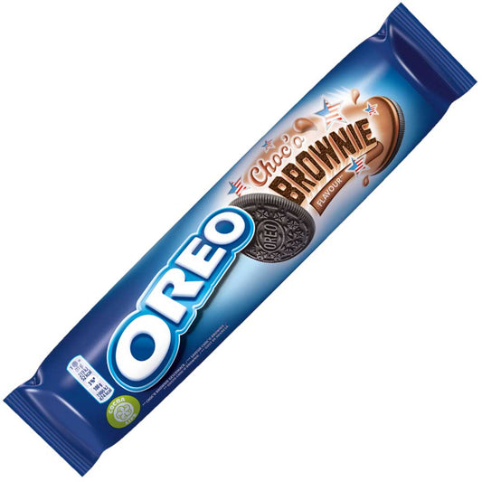 Oreo Choc'o Brownie 154g Kakaokekse mit Schokogeschmack-Füllung