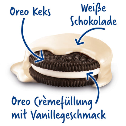 Kekse Oreo Enrobed White 246g – Detailansicht
