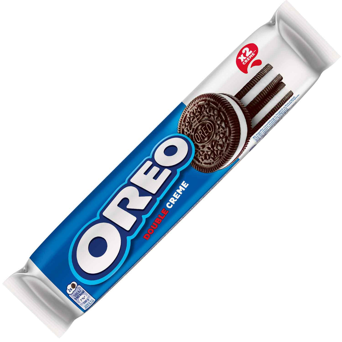 Oreo Double Creme 157g Doppelkekse aus Kakao-Gebäck mit Vanille Creme Füllung